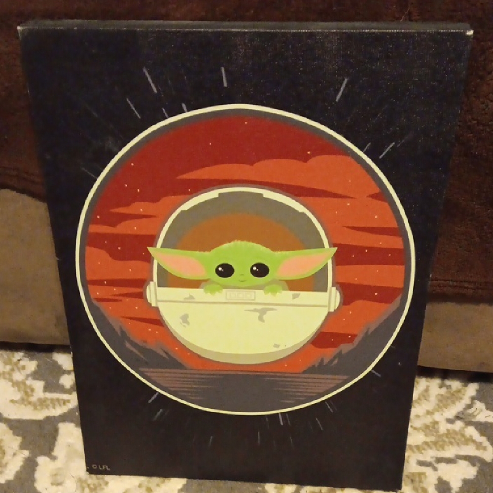 Star Wars Art with Green and Red Tones